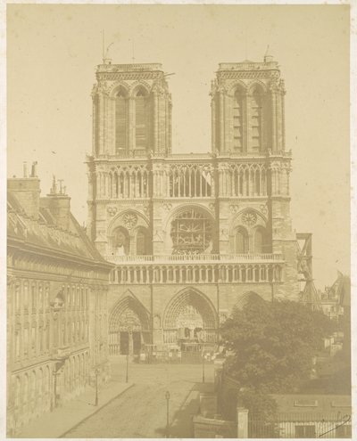 Notre Dame, París de Louis Auguste Bisson